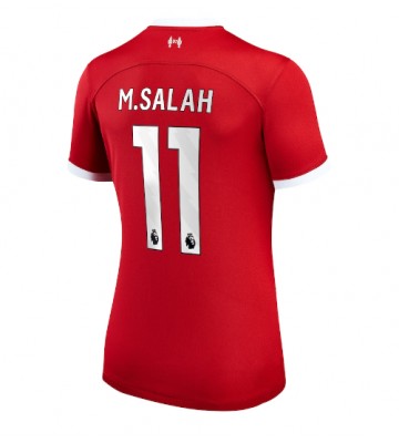 Liverpool Mohamed Salah #11 Replica Home Stadium Shirt for Women 2023-24 Short Sleeve